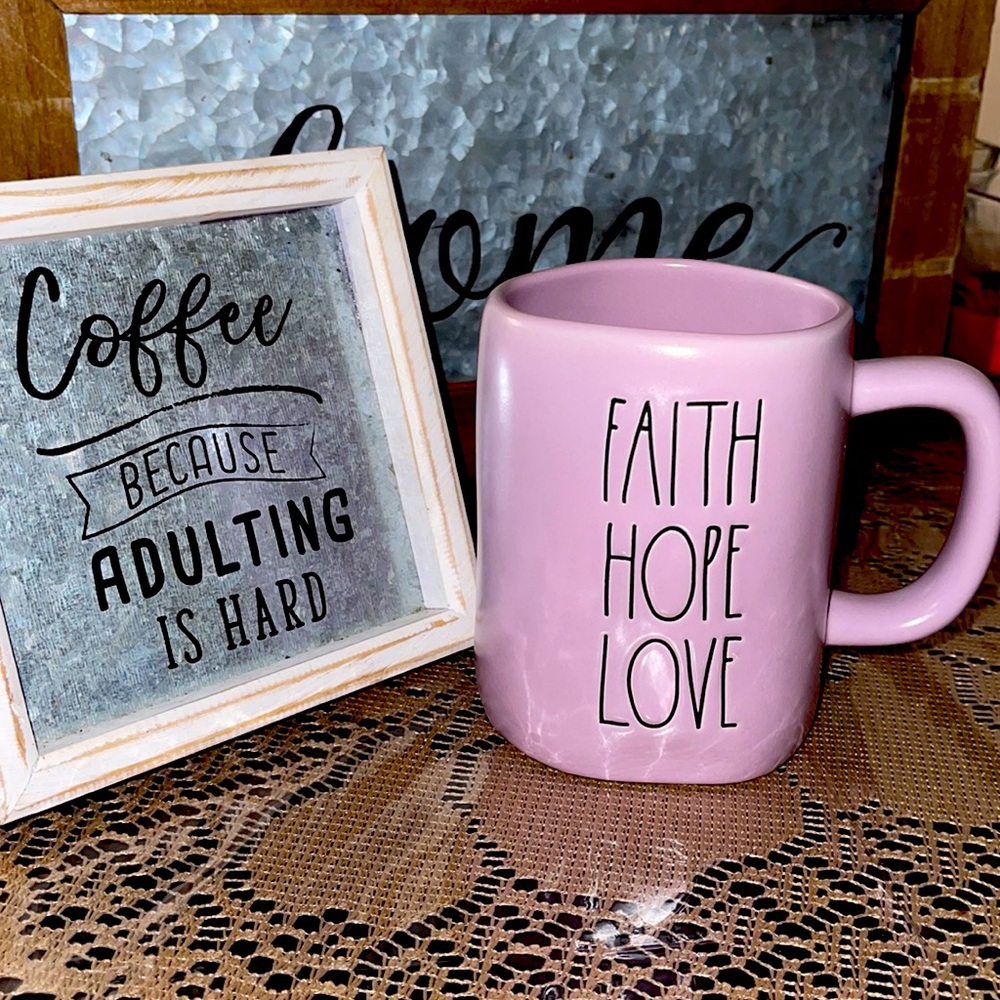 Faith Hope Love Mug